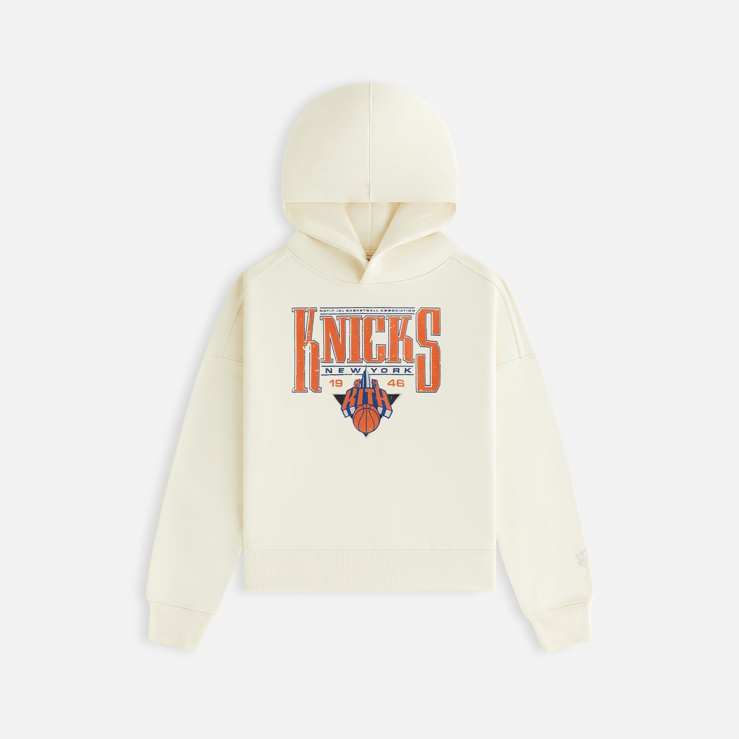 Kith Kids for the New York Knicks Luster Nelson Hoodie - Sandrift