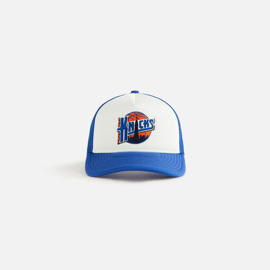 Kith Kids & New Era for the New York Knicks Skyline Trucker Cap - Royal