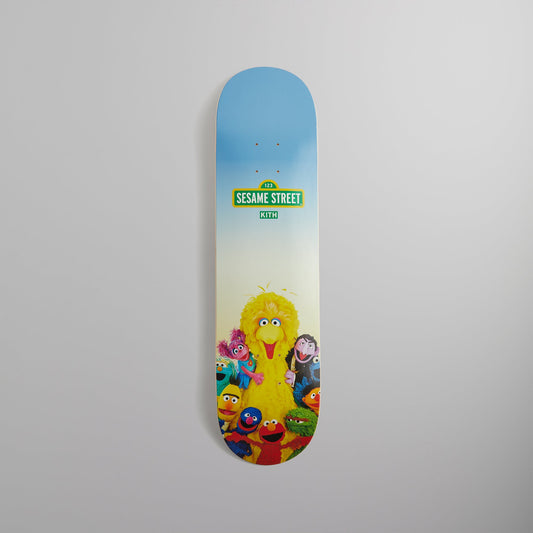 Kith for Sesame Street Just Us Skatedeck - Multi
