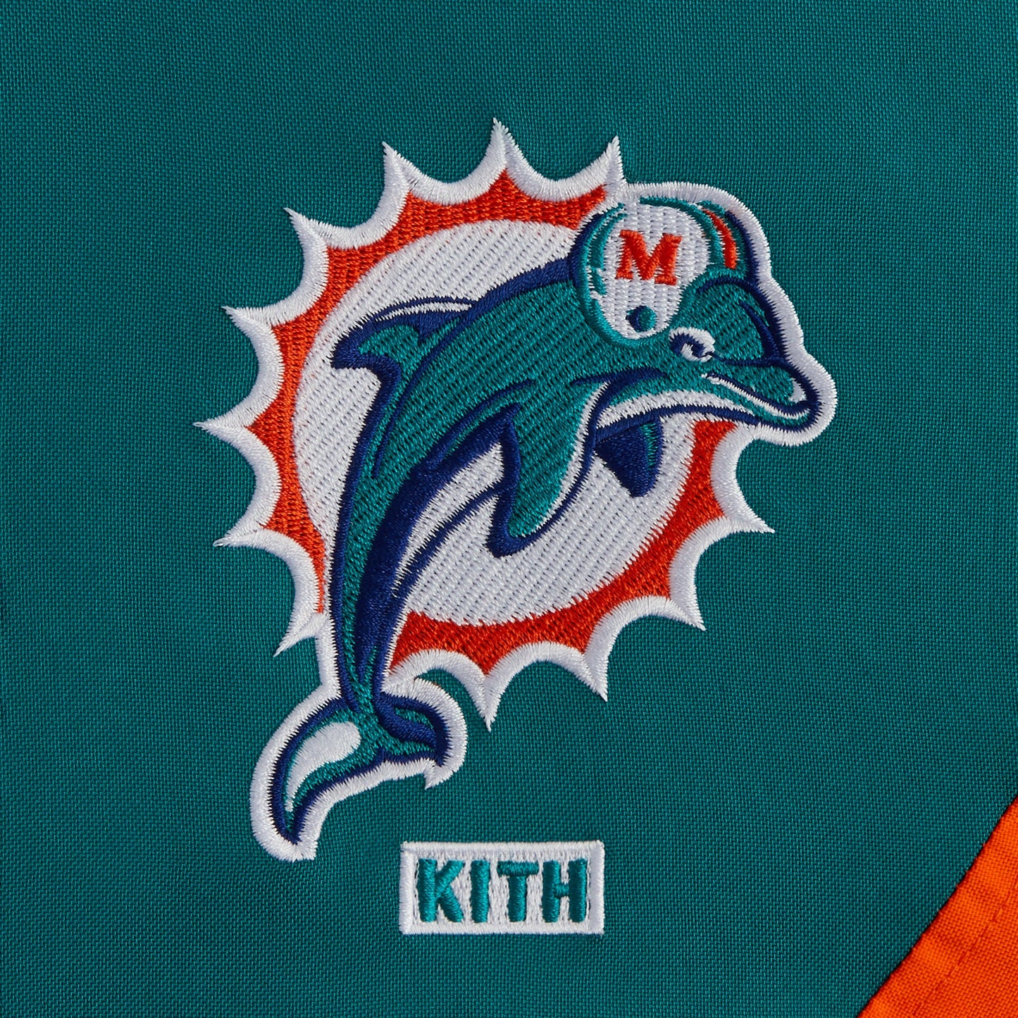 Kith & '47 for the NFL: Dolphins Quarter Zip Anorak With Hood - Center