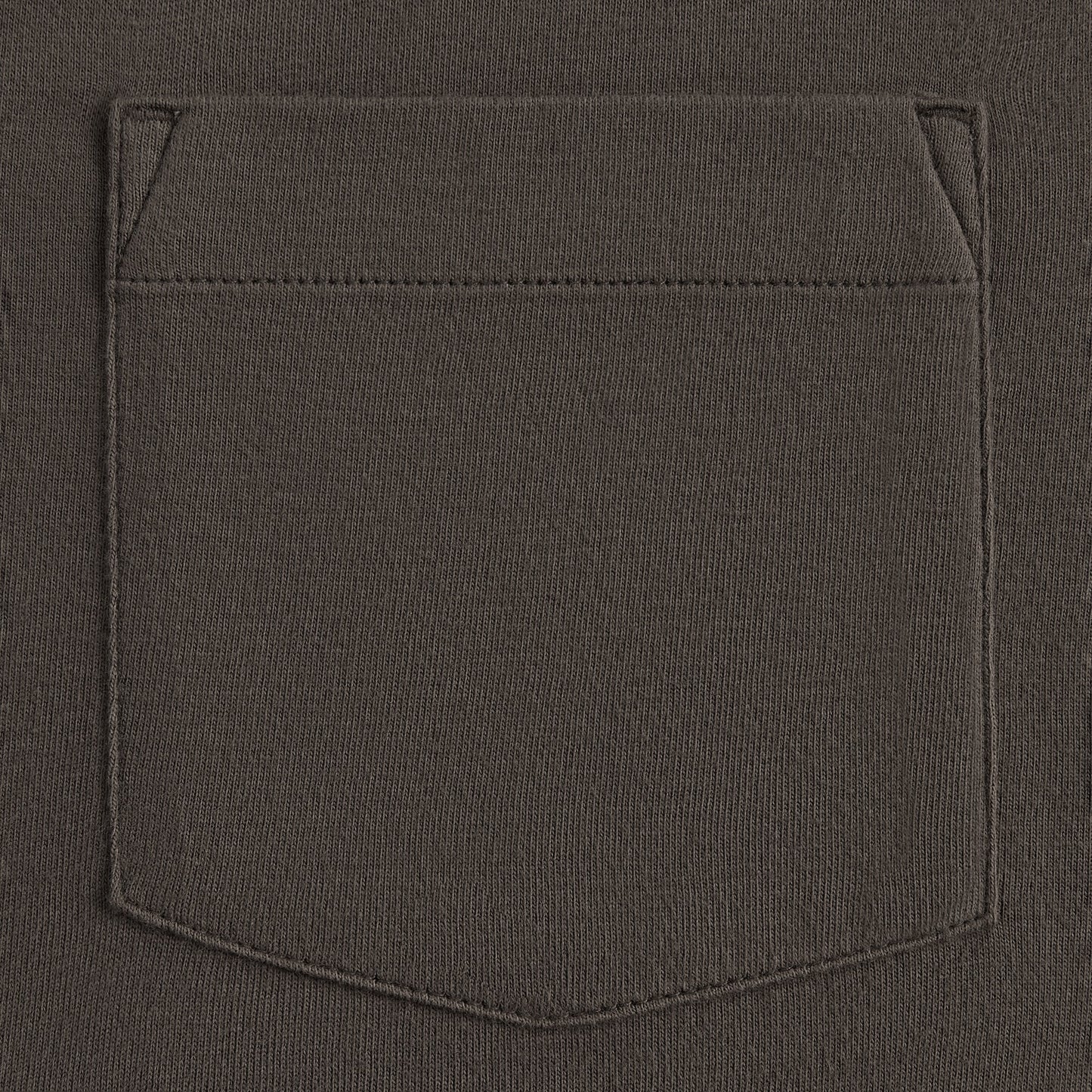 Kith Long Sleeve Leonard Pocket Tee - Somber