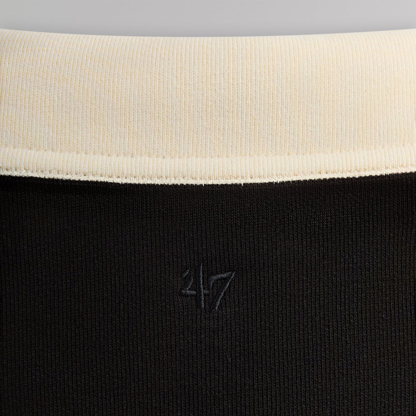 Kith & '47 for the NFL: Raiders Nelson Collared Pullover - Black