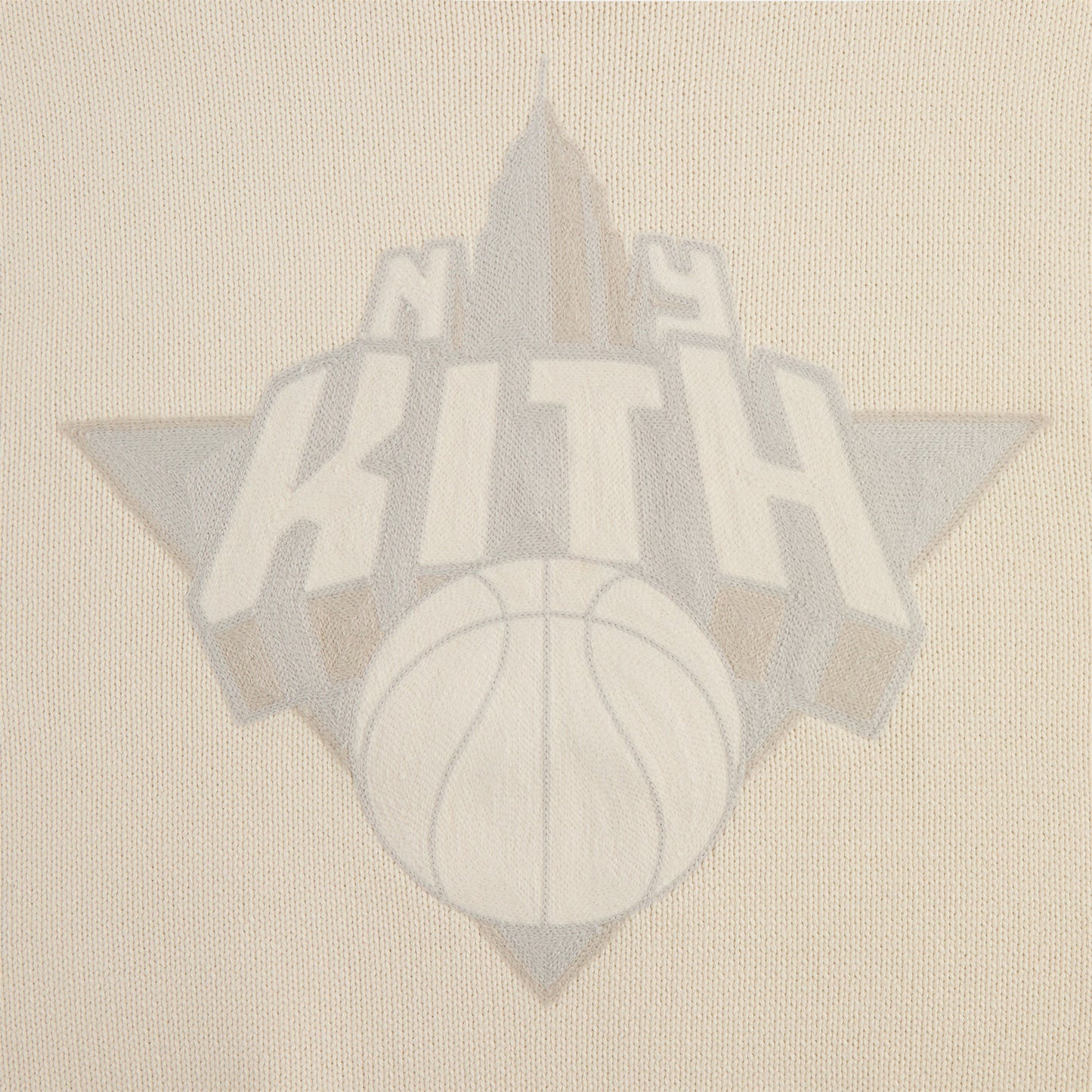 Kith for the New York Knicks Empire Lewis Sweater - Sandrift