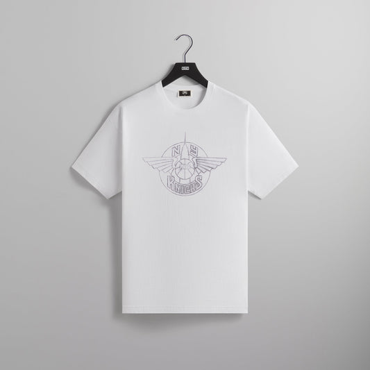 Kith for the New York Knicks Wingman Sketch Vintage Tee - White