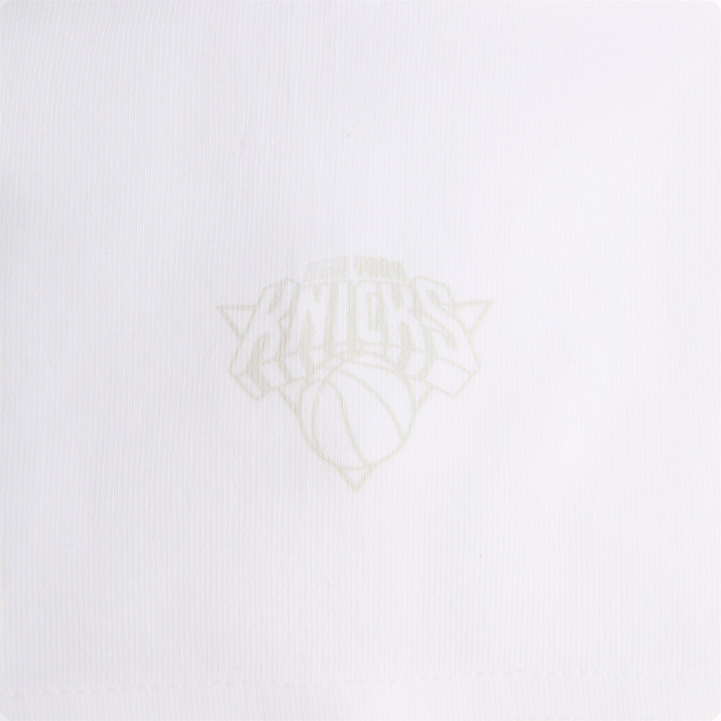 Kith for the New York Knicks New York to the World Vintage Tee - White