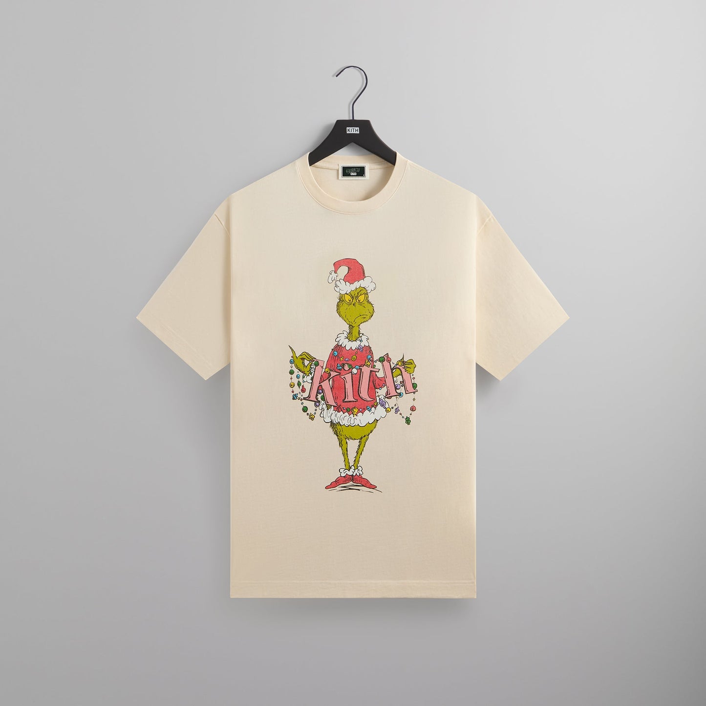 Kith for The Grinch Ornament Vintage Tee - Sandrift