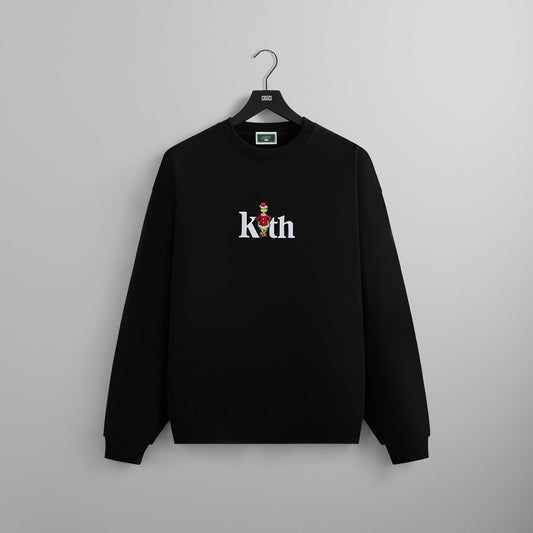 Kith for The Grinch Serif Nelson Crewneck - Black Beauty