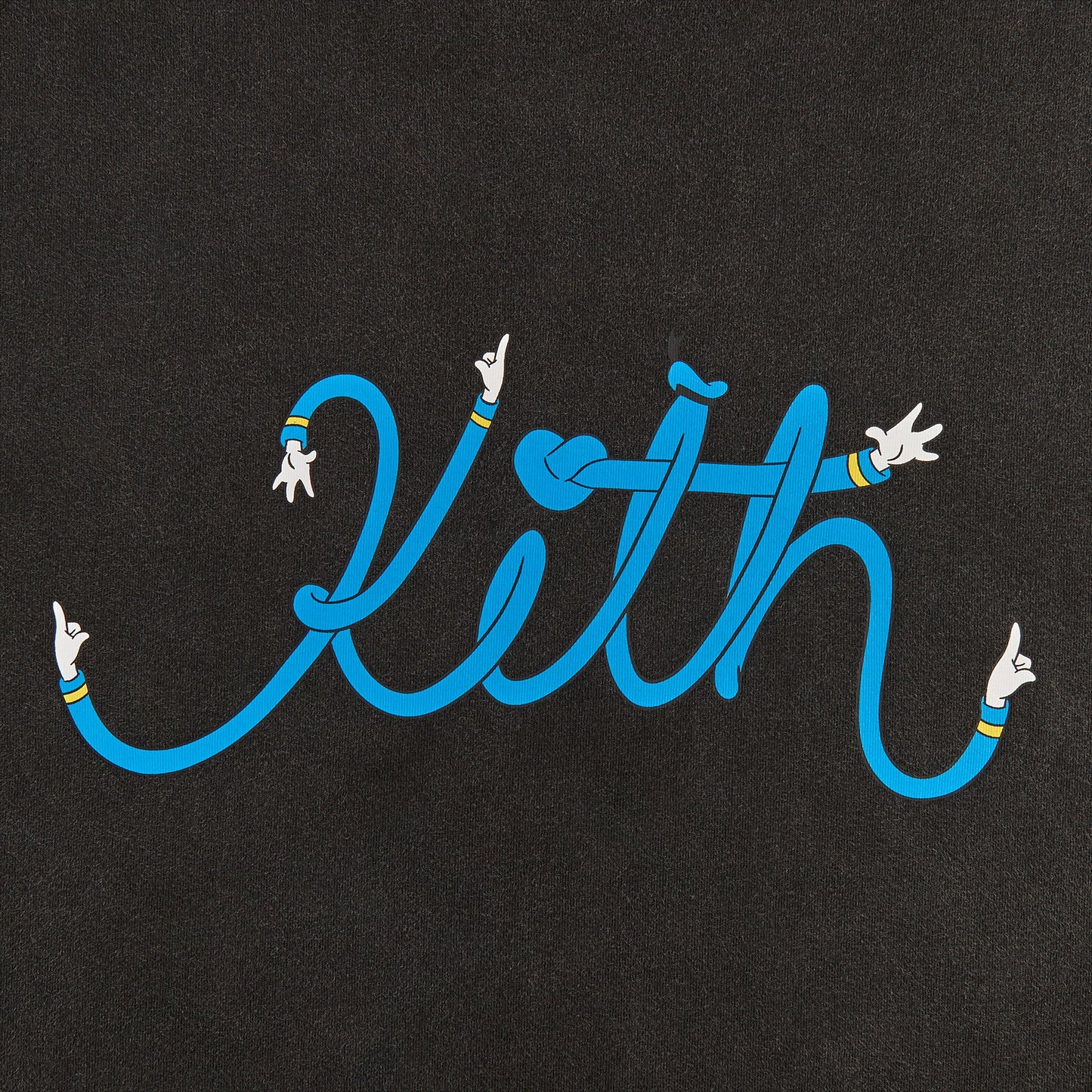 Disney | Kith for Donald Duck Arms Vintage Tee - Black