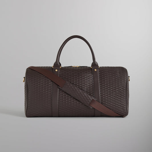 Kith Monogram Leather Duffle Bag - Incognito