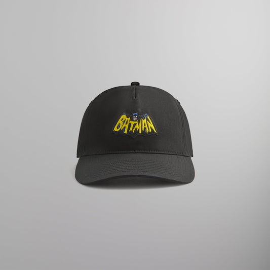 Batman | Kith Twill Low Pinch Crown Snapback - Black