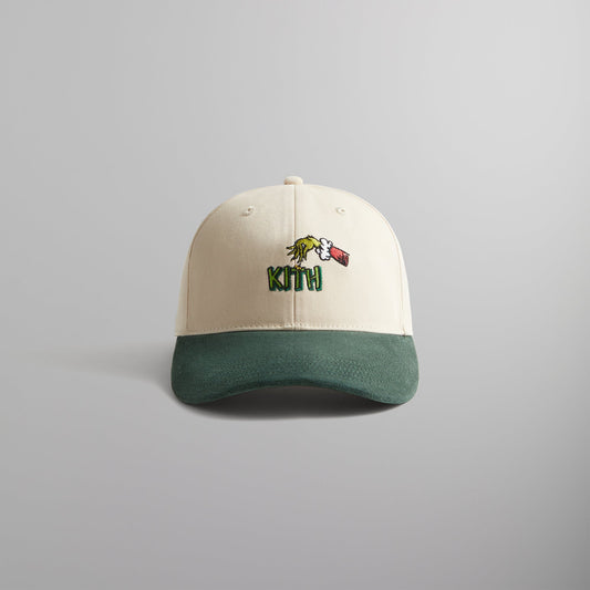 Kith for The Grinch Suede Brim Aaron Cap - Sandrift