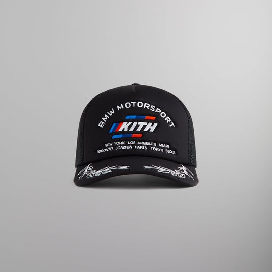 Kith for BMW M Nolan Trucker Hat - Black