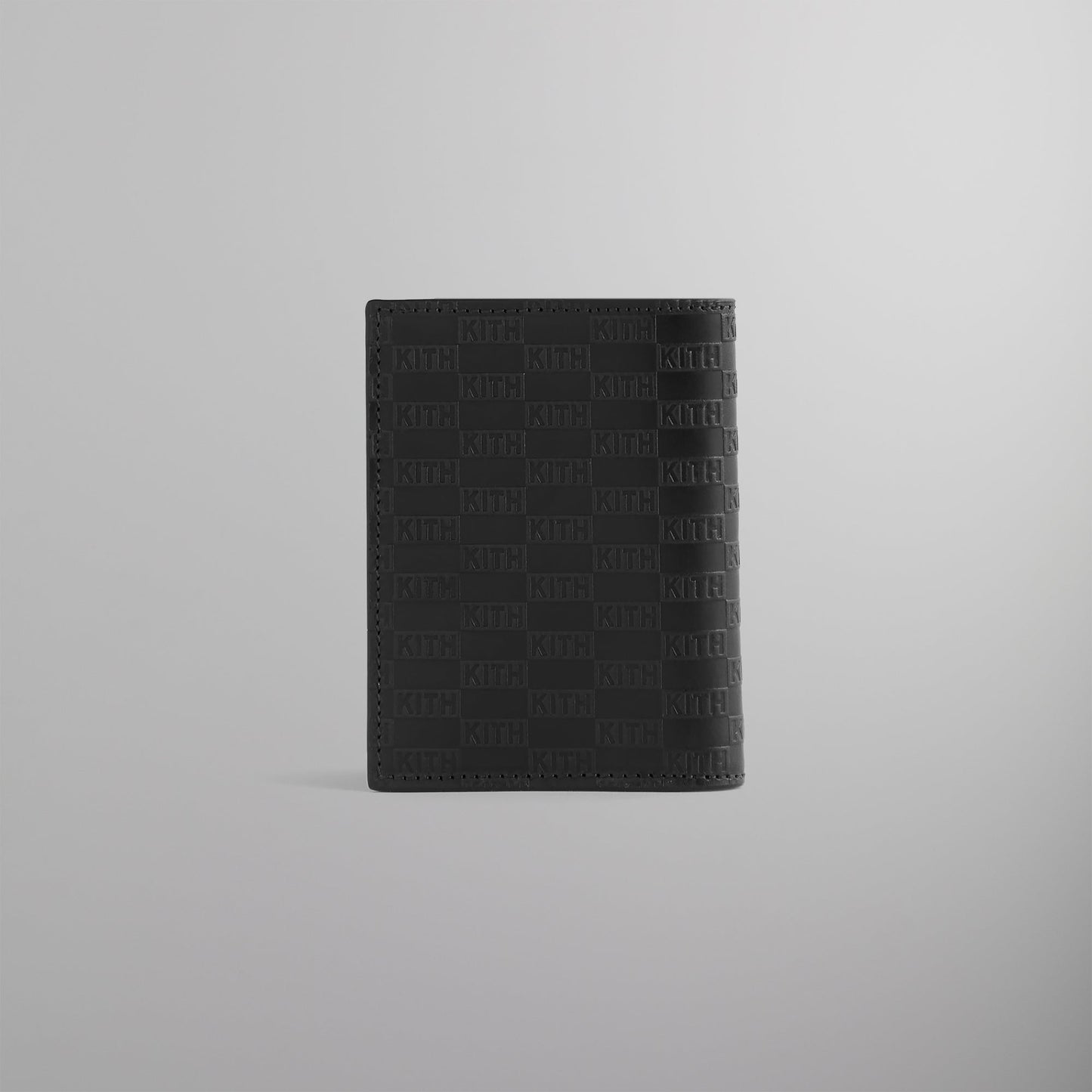 Kithmas Monogram Bi-Fold Wallet - Black
