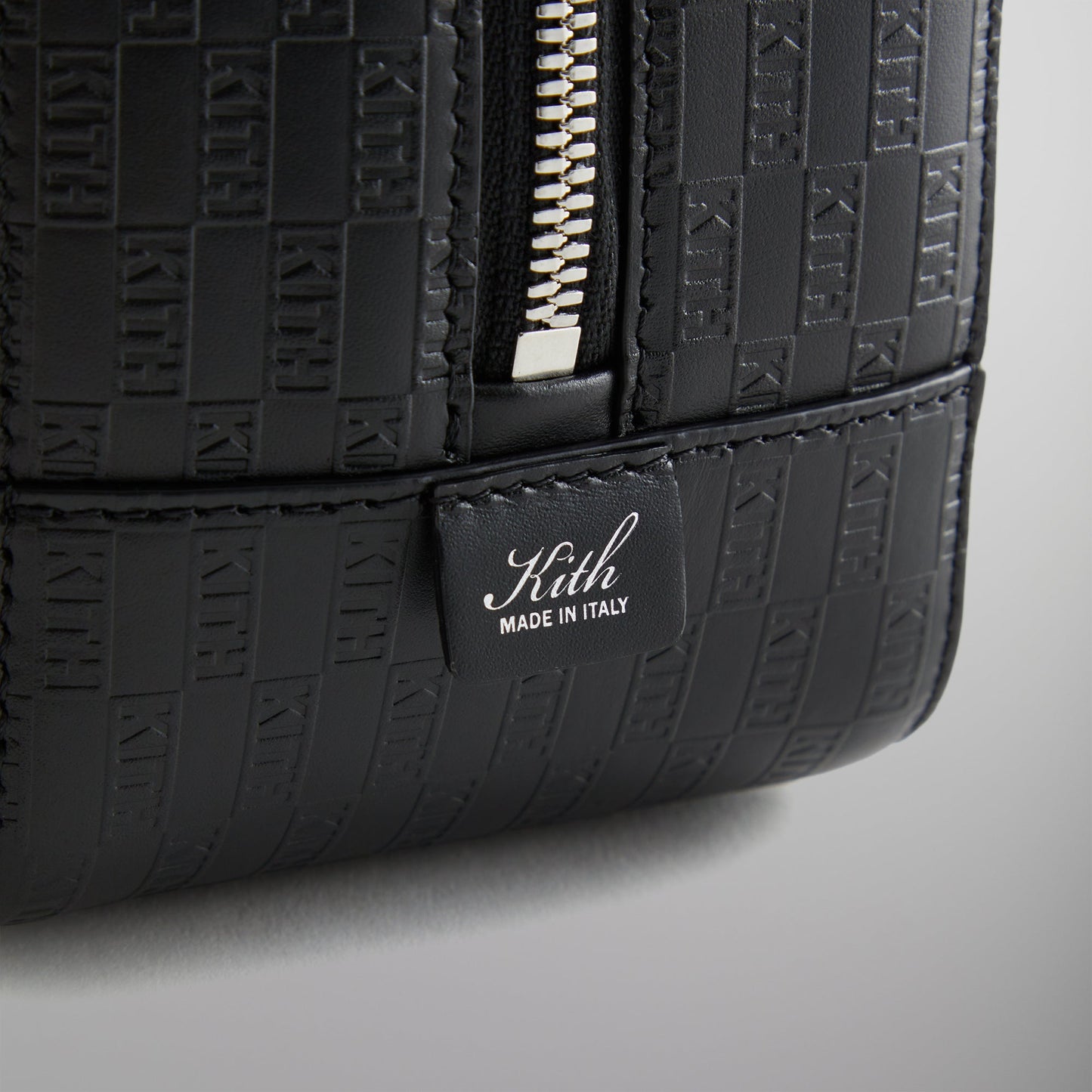 Kithmas Monogram Dopp Kit - Black
