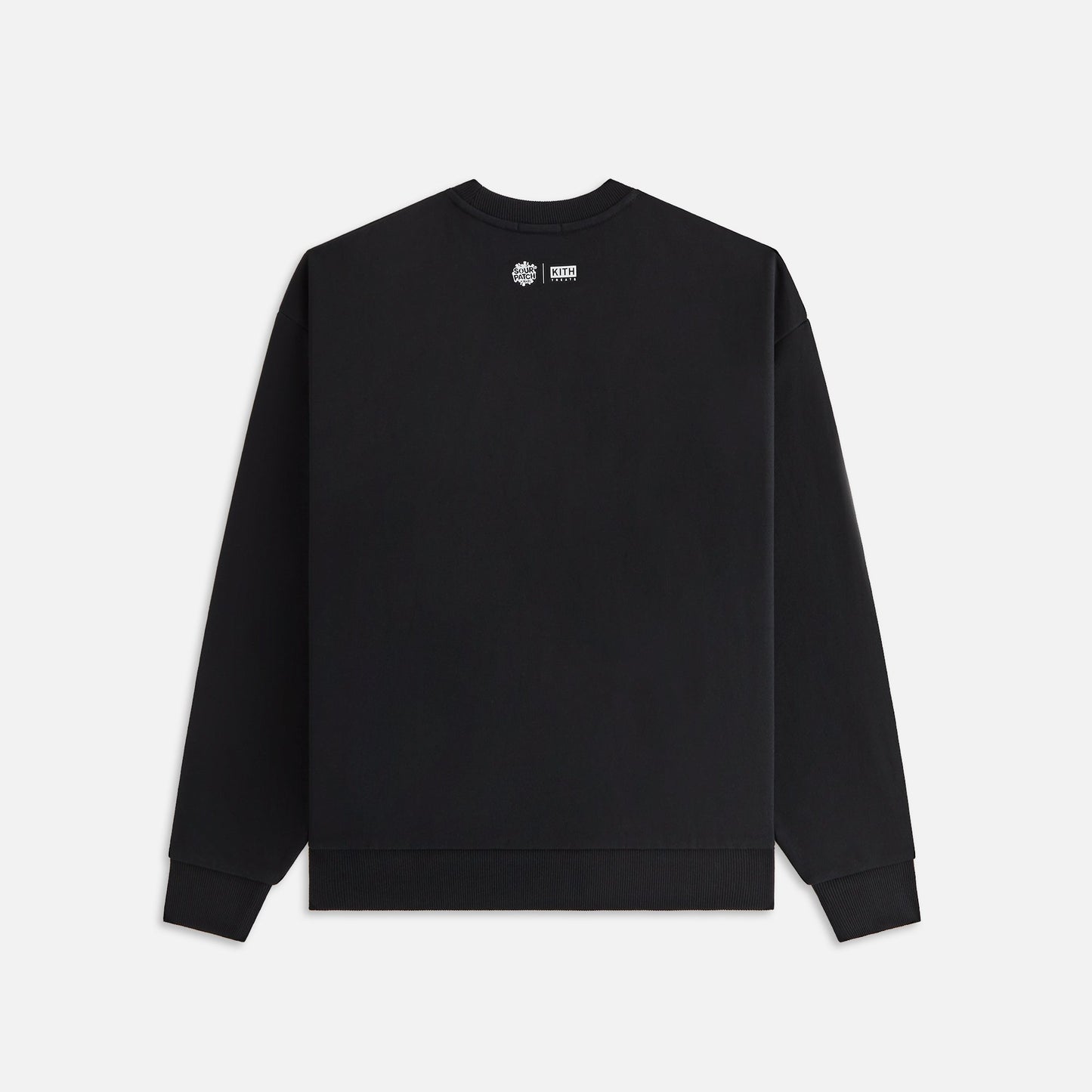 Kith Treats for SOUR PATCH KIDS® Classic Logo Nelson Crewneck - Black