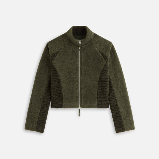 Kith Women Daelyn Sherpa Track Zip - Cypress