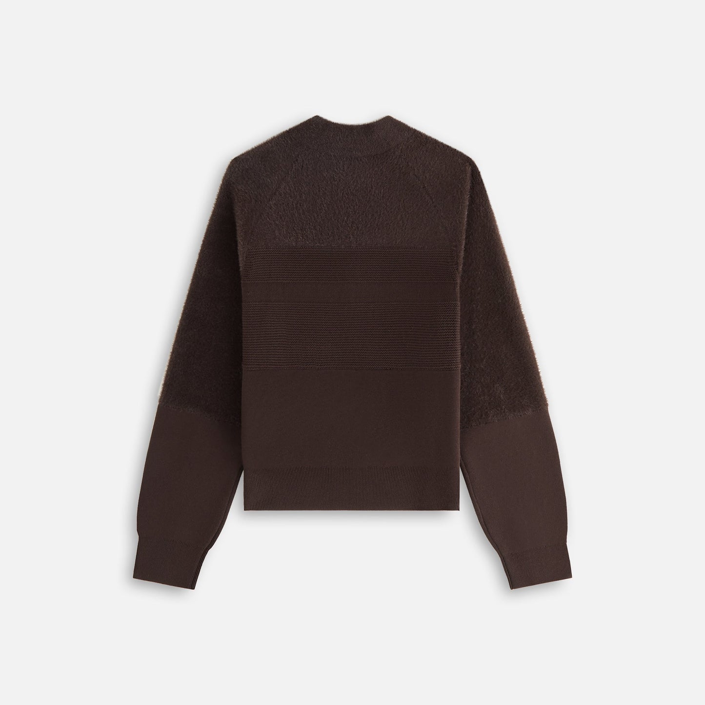 Kith Women Presley Blocked Mohair Zip Sweater - Incognito