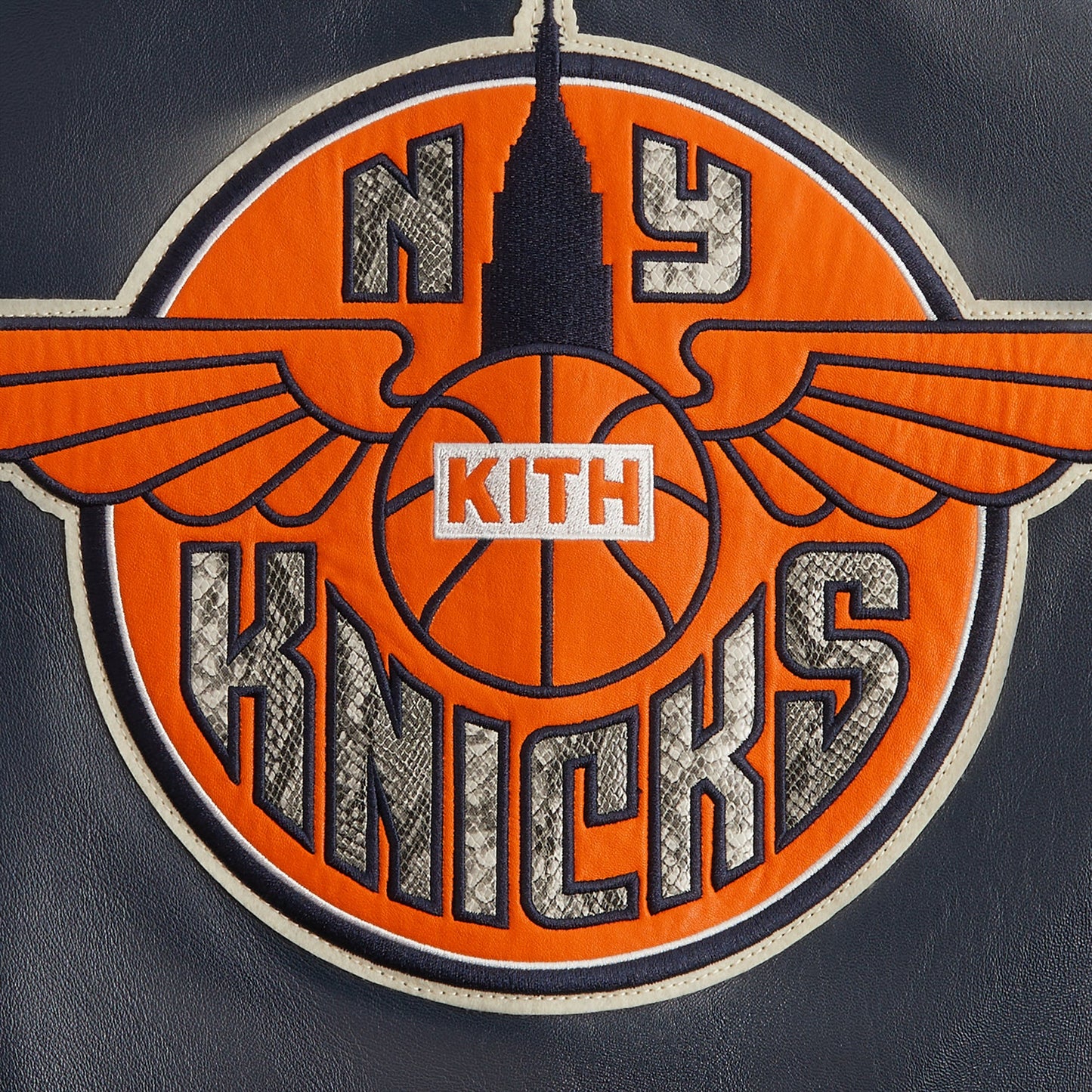 Kith & AVIREX for the New York Knicks Legend Jacket - Navy
