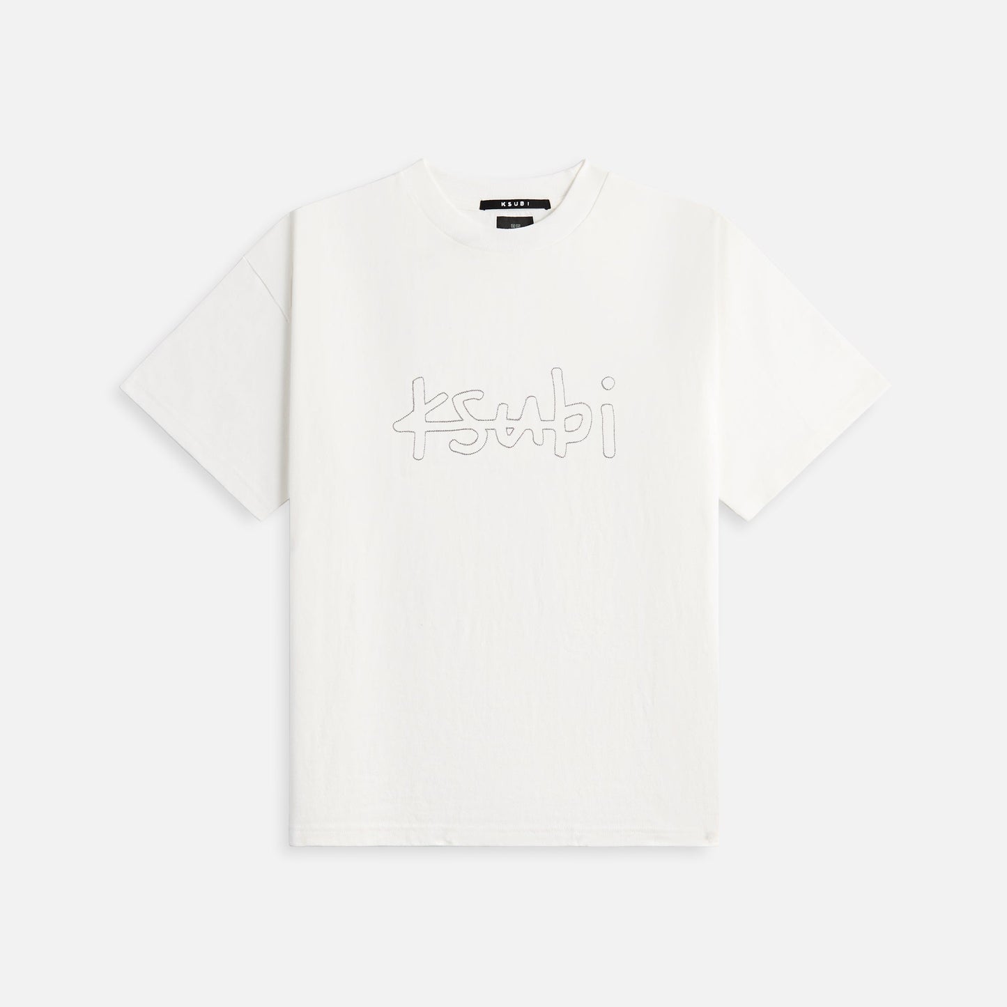 Ksubi Stitched Up Ekcess Tee Vintage - White