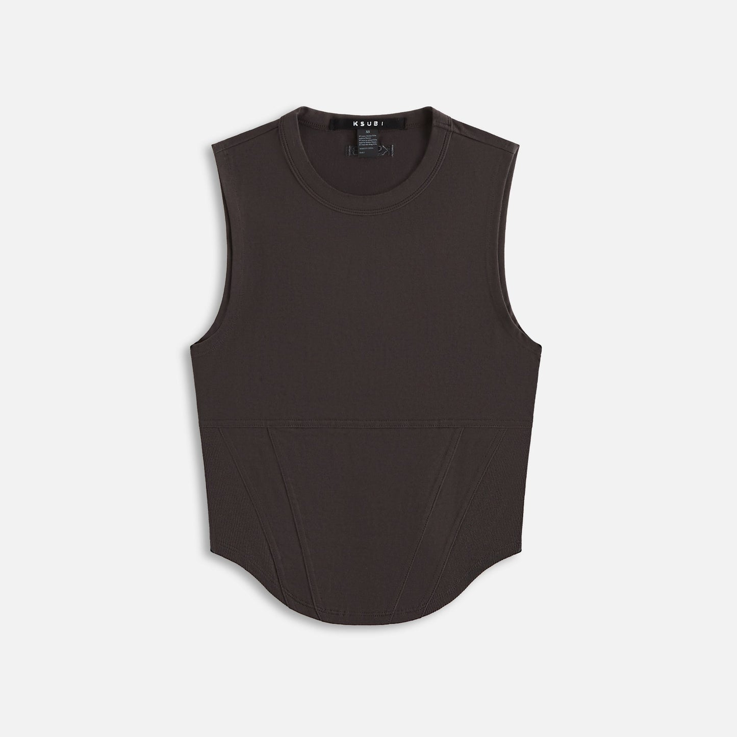 Ksubi Staged Tank - Washed Black