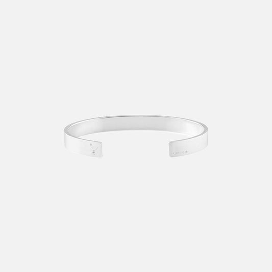 Le Gramme 21g Ribbon Bracelet - Brushed Sterling Silver