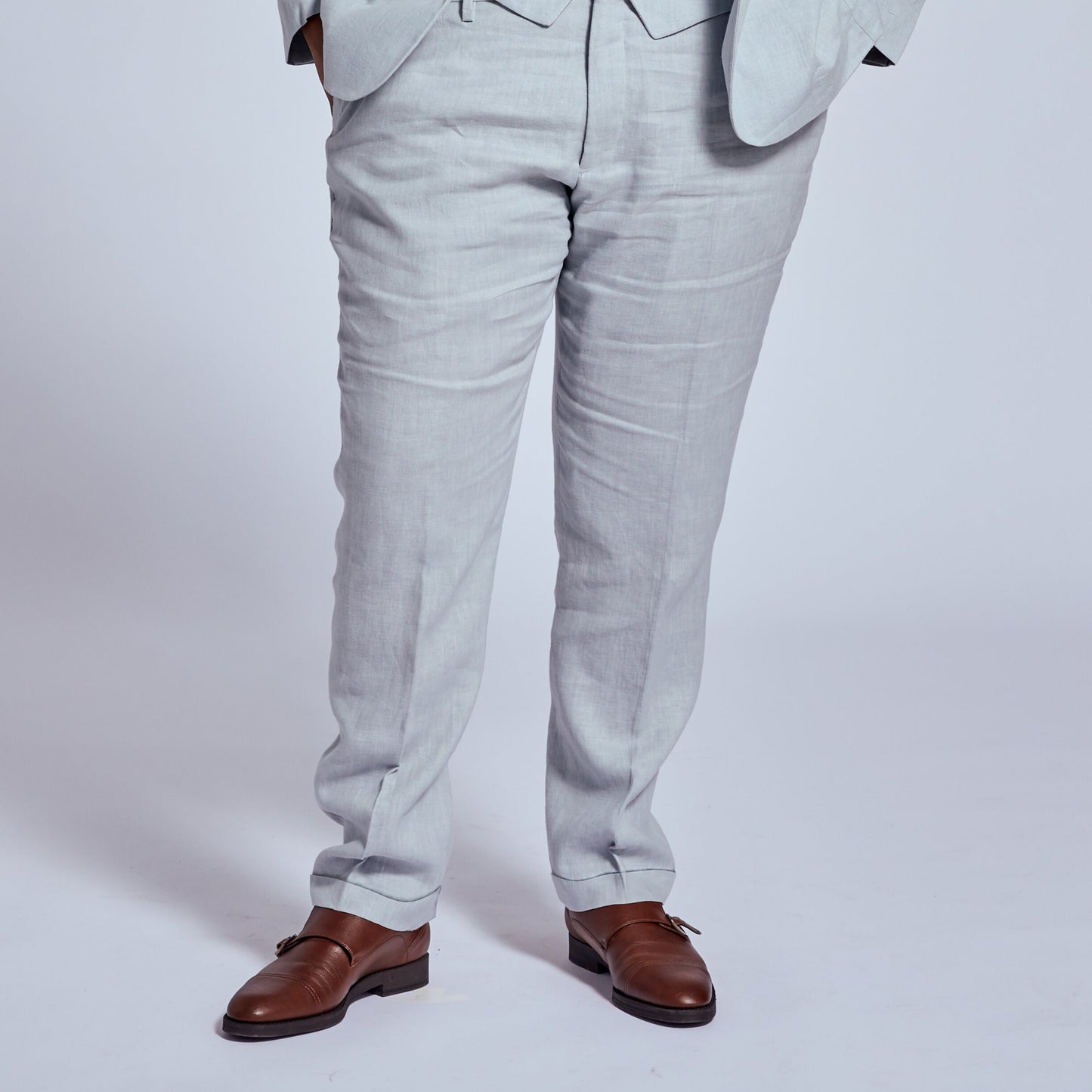 Light Gray Linen Pants
