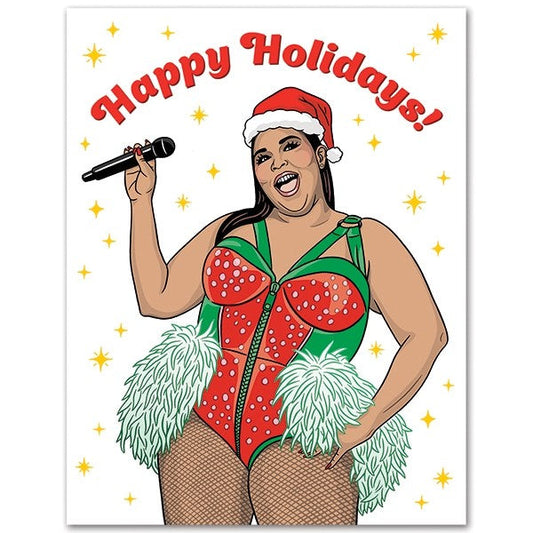 Lizzo Holiday Card
