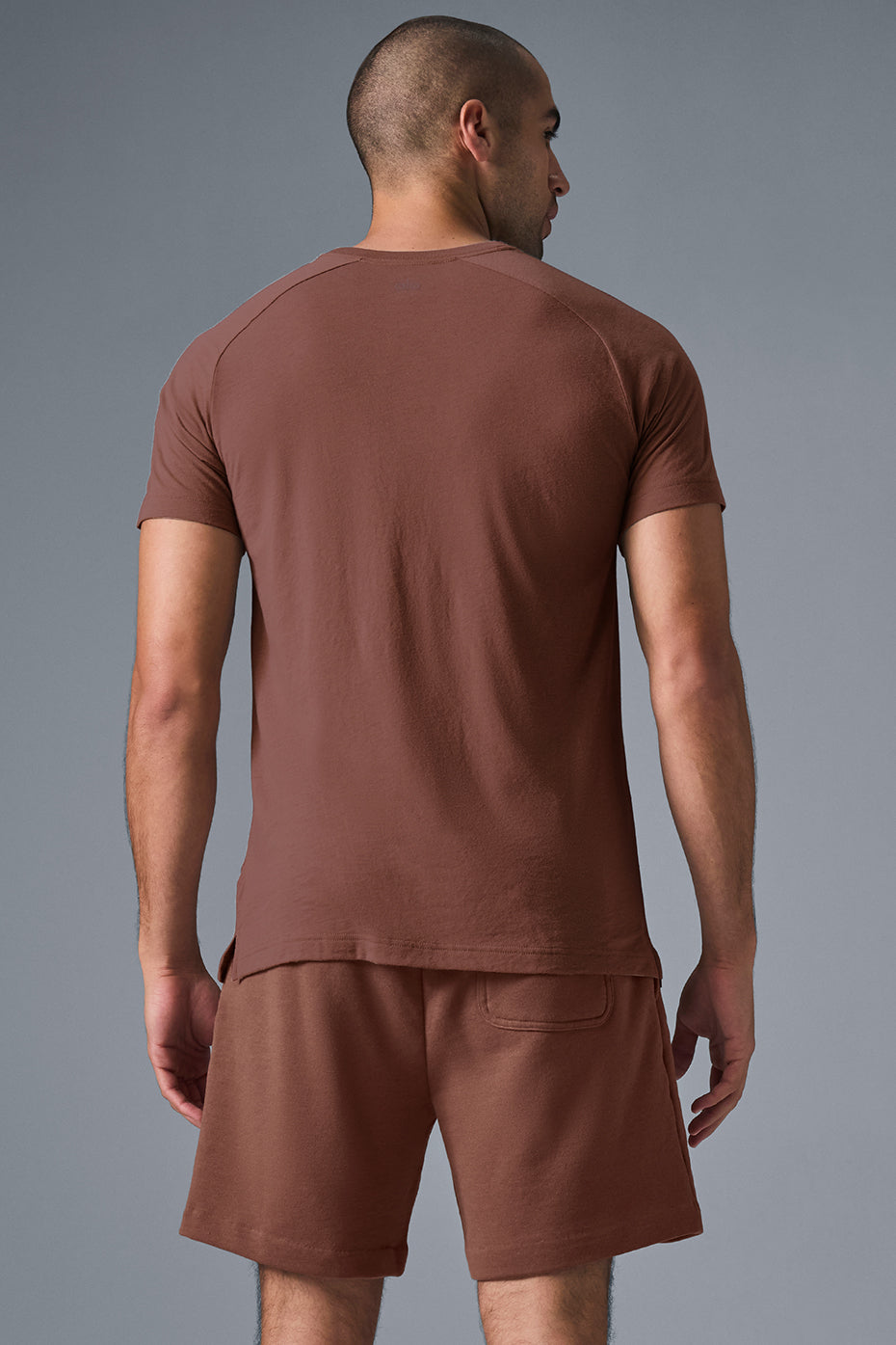 The Triumph Crew Neck Tee - Chestnut