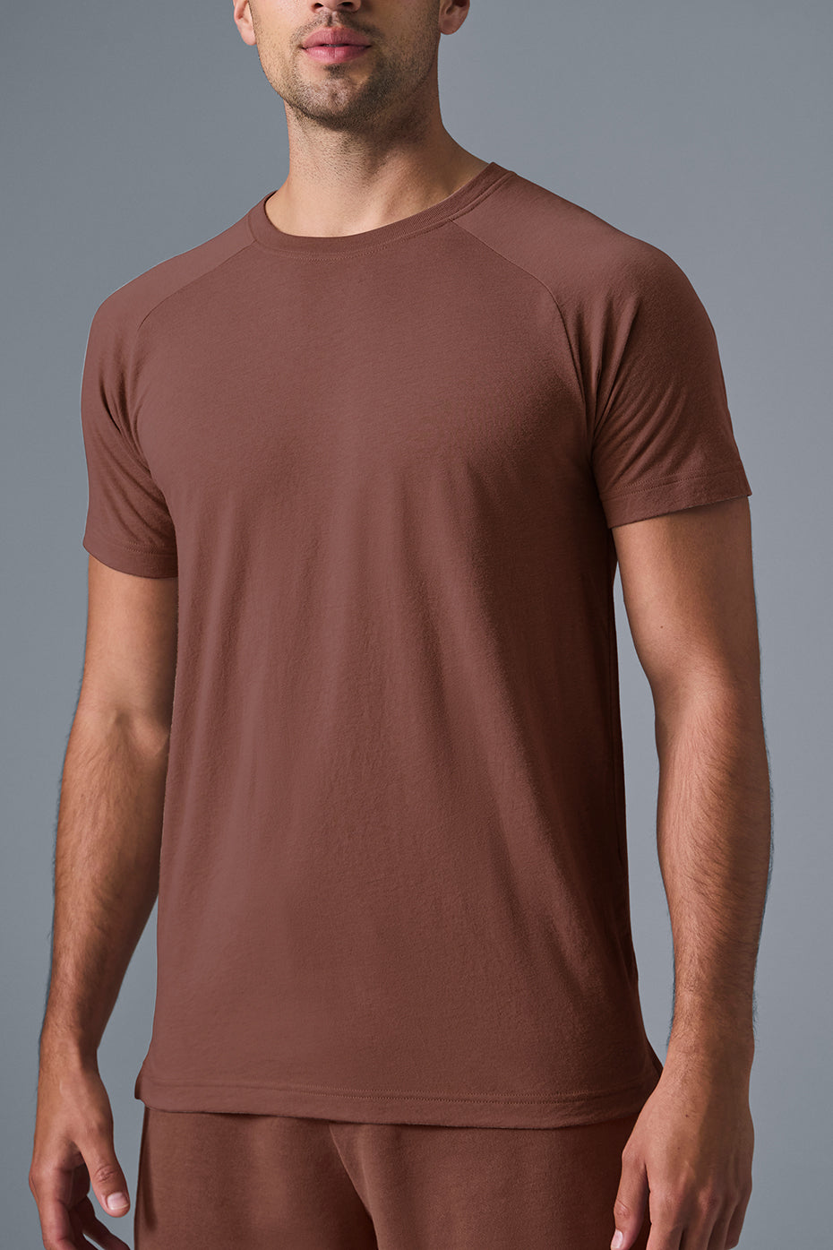 The Triumph Crew Neck Tee - Chestnut