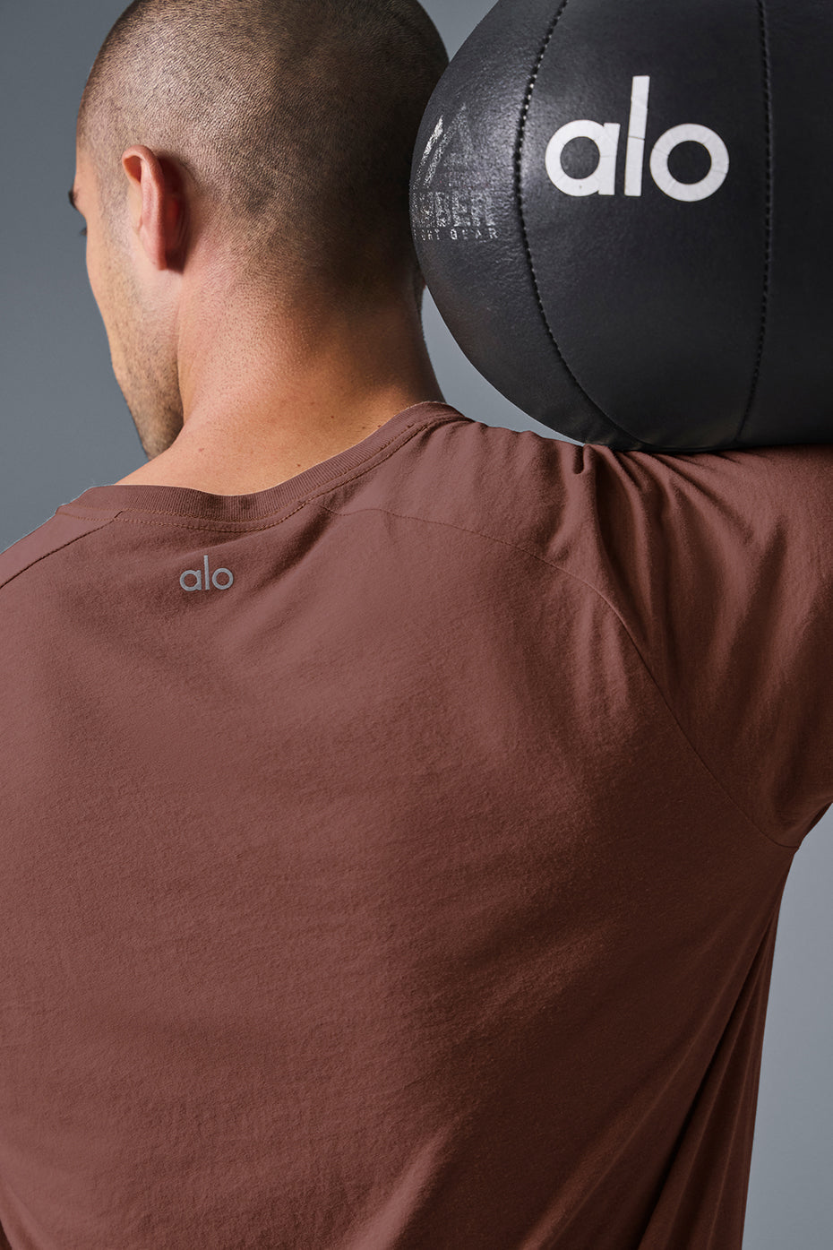 The Triumph Crew Neck Tee - Chestnut