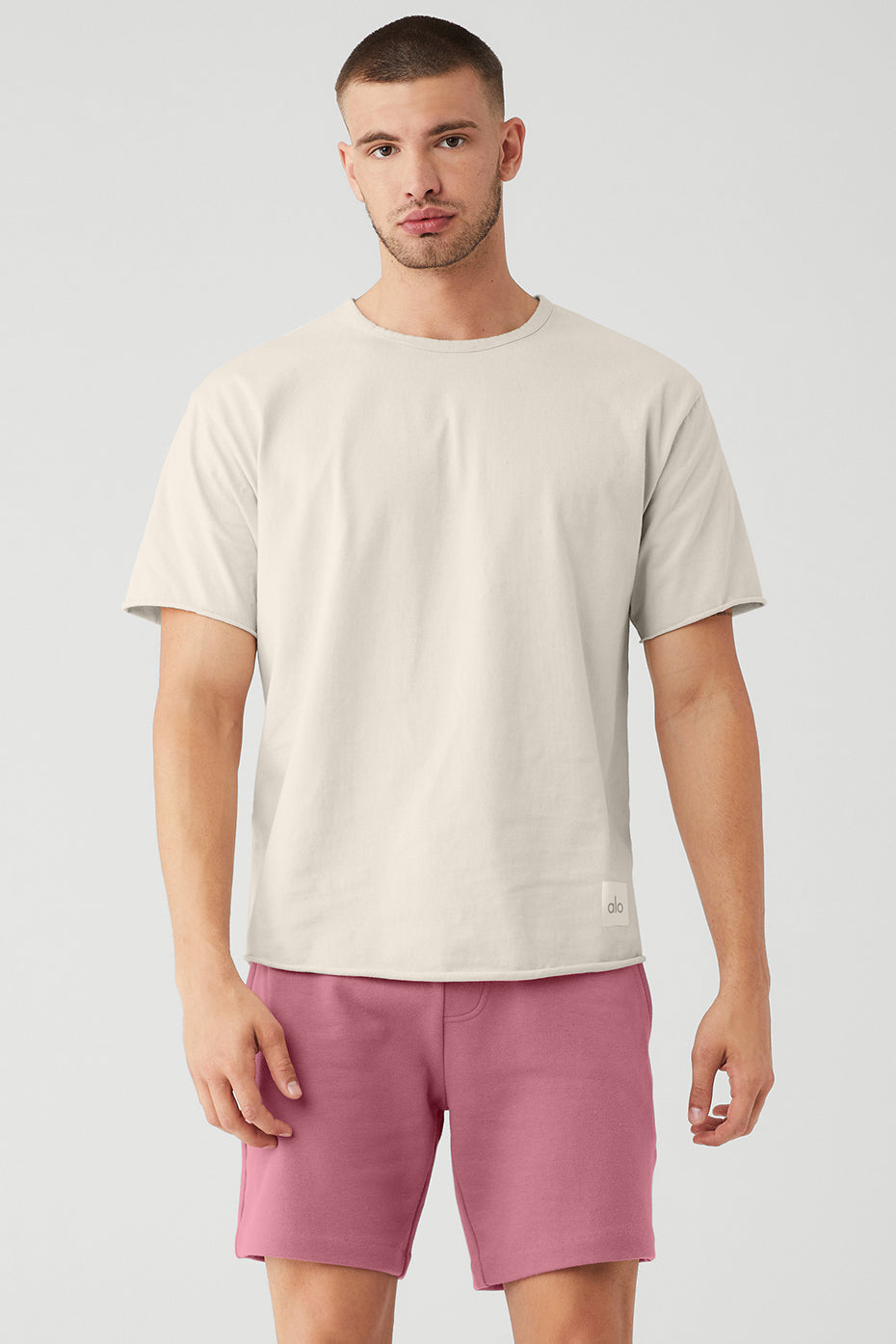 Society Crewneck Tee - Bone