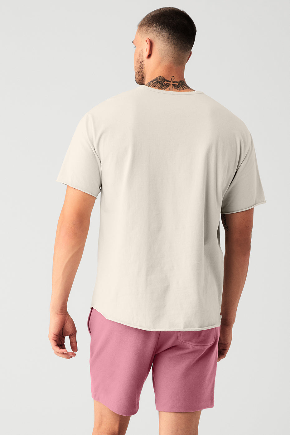 Society Crewneck Tee - Bone