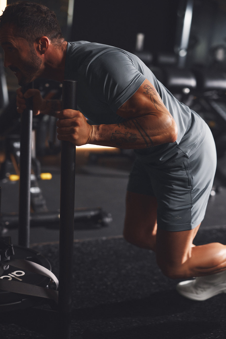 Conquer Reform Crewneck Short Sleeve - Steel Grey