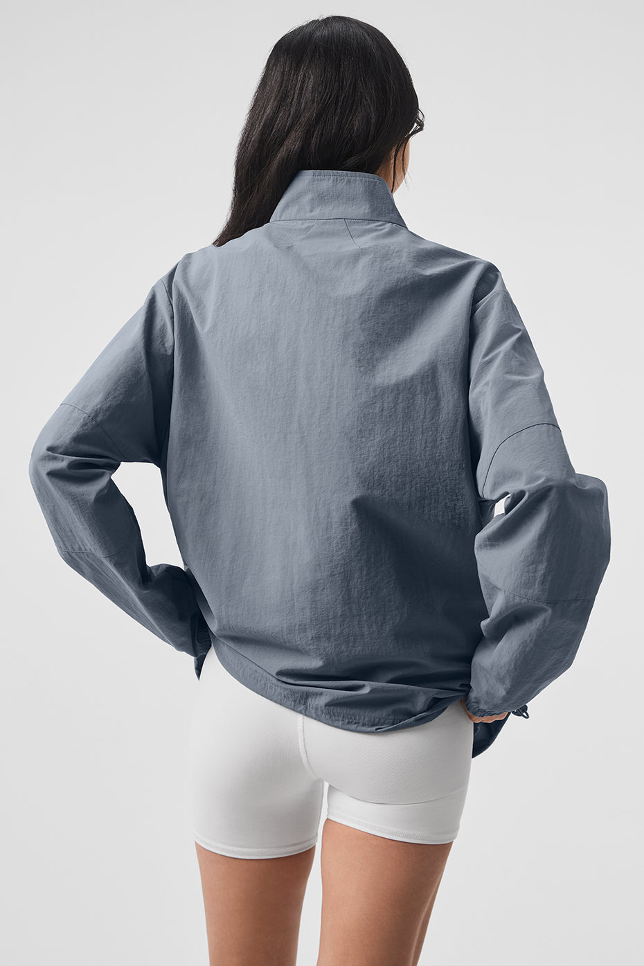 Lightweight Takeaway Track Pullover - Steel Grey