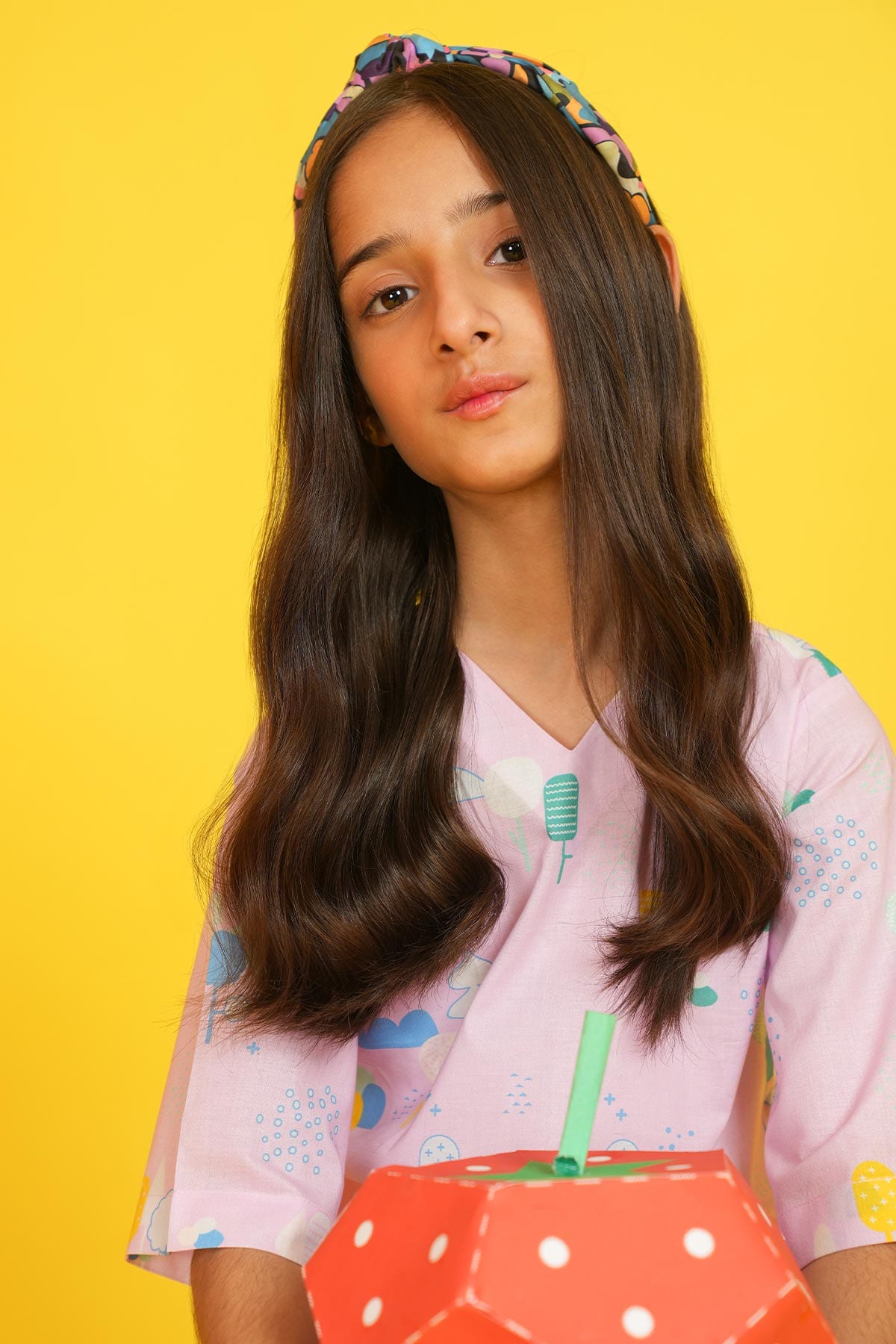 Printed Cambric Shirt