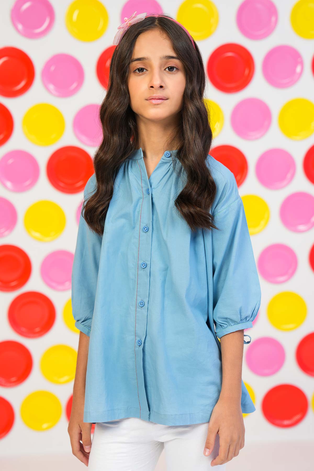 Dyed Cambric Shirt