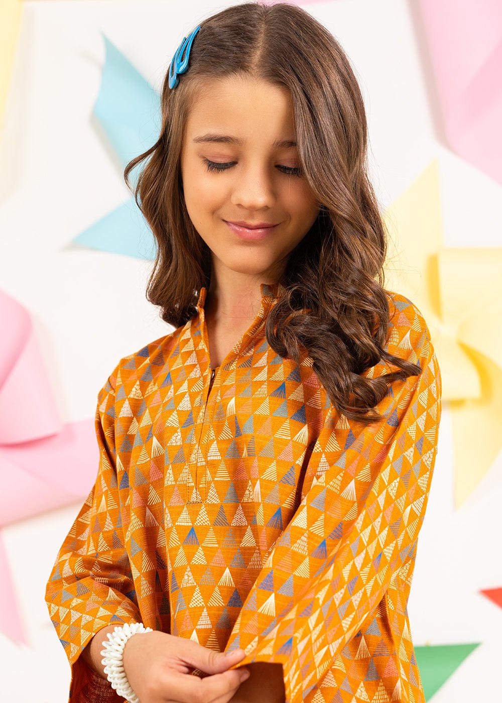 Printed Khaddar Shirt
