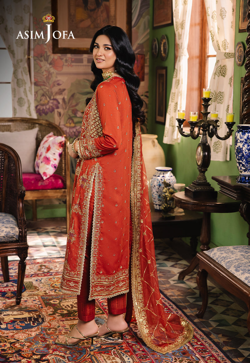 AJLP-04 EMBROIDERED TWISTED LAWN 3PCS