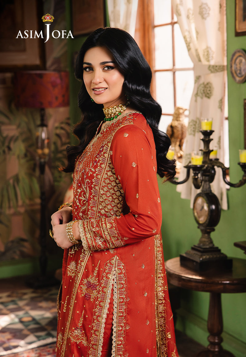 AJLP-04 EMBROIDERED TWISTED LAWN 3PCS