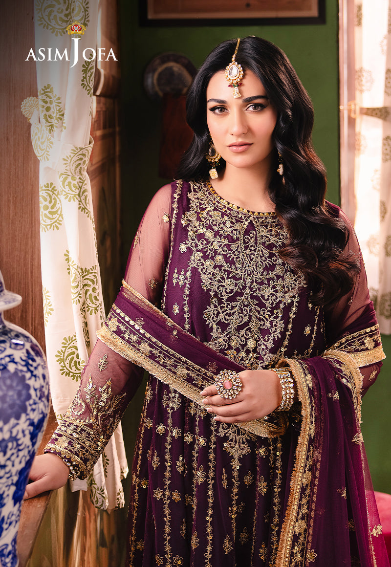 AJLP-03 EMBROIDERED POLY NET 3PCS