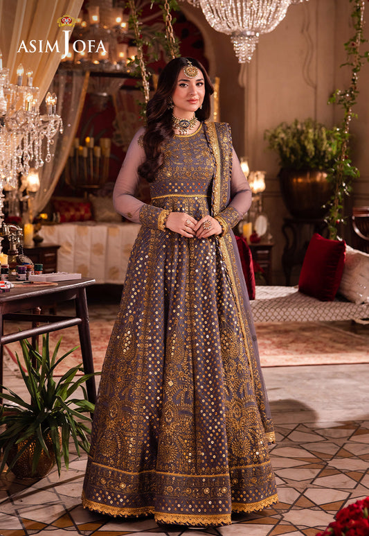 AJCR-10 EMBROIDERED NET 3 PCS