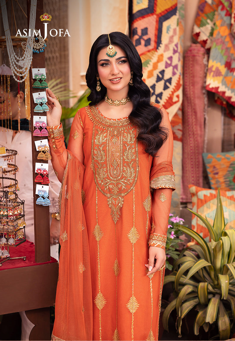 AJEM-08 EMBROIDERED NET 3 PCS