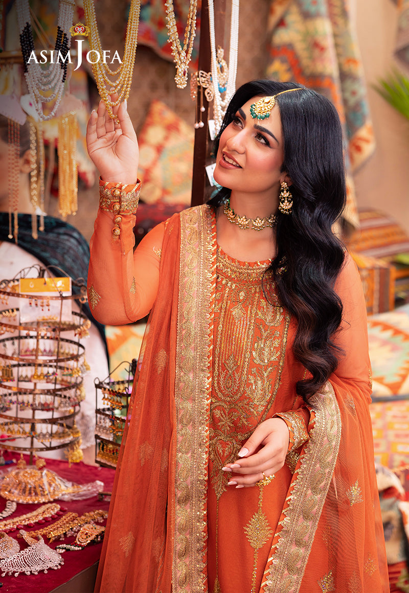 AJEM-08 EMBROIDERED NET 3 PCS