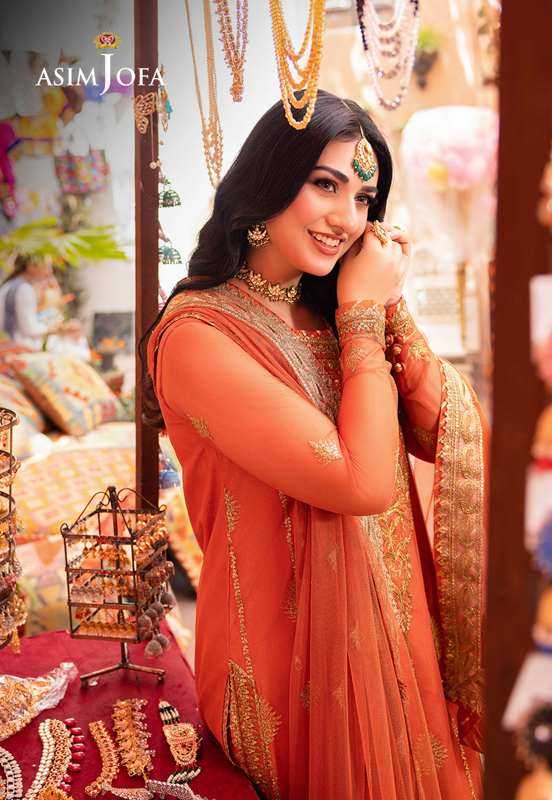 AJEM-08 EMBROIDERED NET 3 PCS