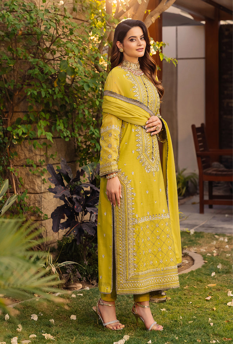 AJSM-41 EMBROIDERED PAPER COTTON 3 PCS
