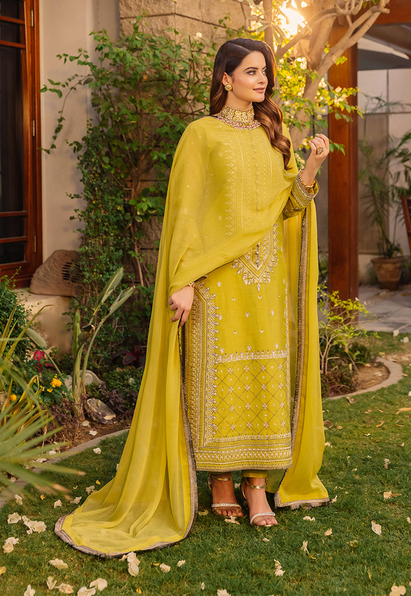 AJSM-41 EMBROIDERED PAPER COTTON 3 PCS