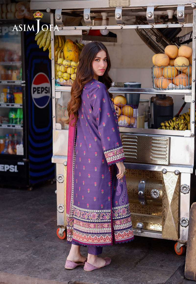 AJPL-11 PRINTED ARABIC LAWN 3 PCS