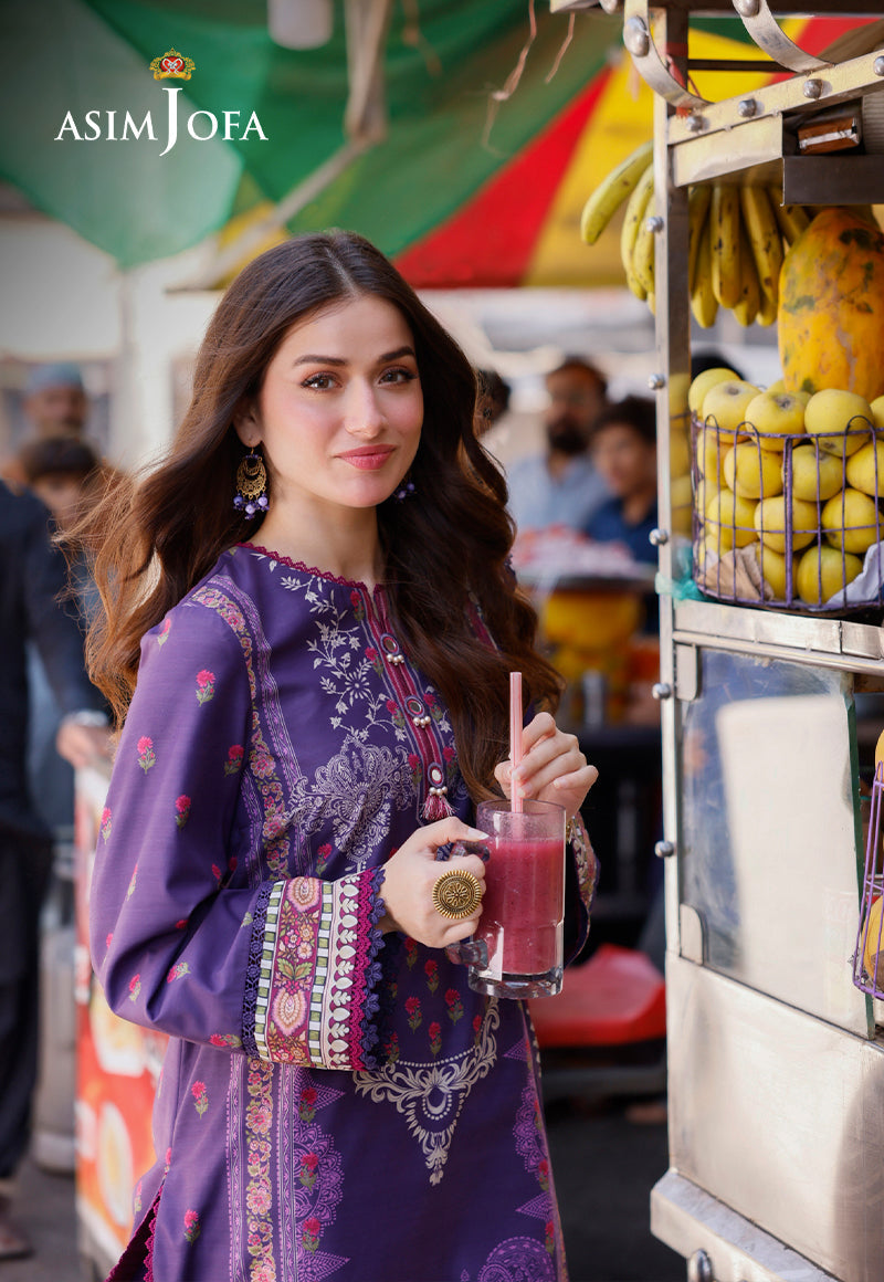 AJPL-11 PRINTED ARABIC LAWN 3 PCS