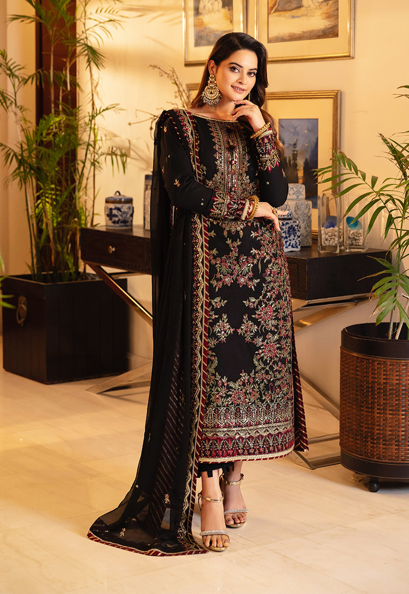 AJSM-30 EMBROIDERED POLY COTTON 3 PCS