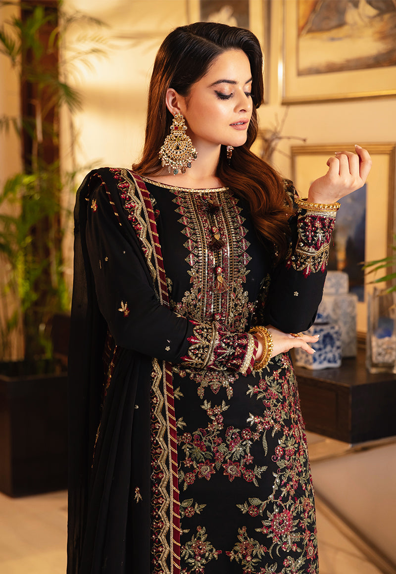 AJSM-30 EMBROIDERED POLY COTTON 3 PCS
